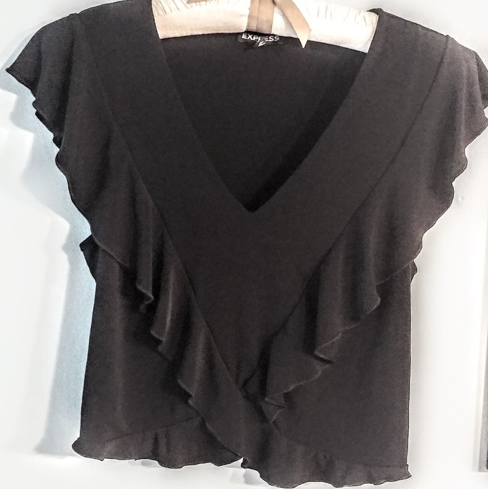 Express Ruffled Top